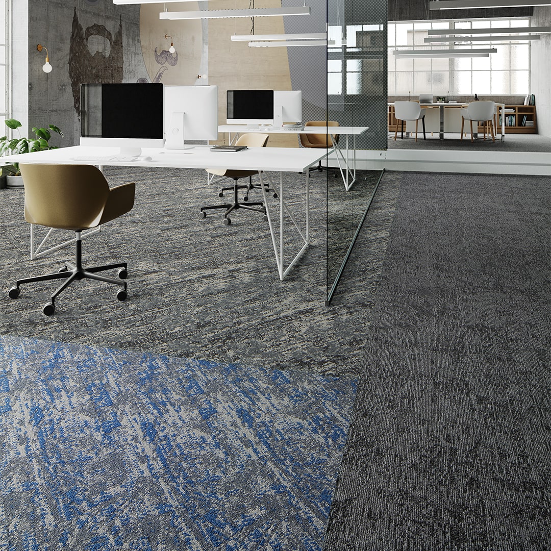 Mannington Spin Modular Carpet Tiles