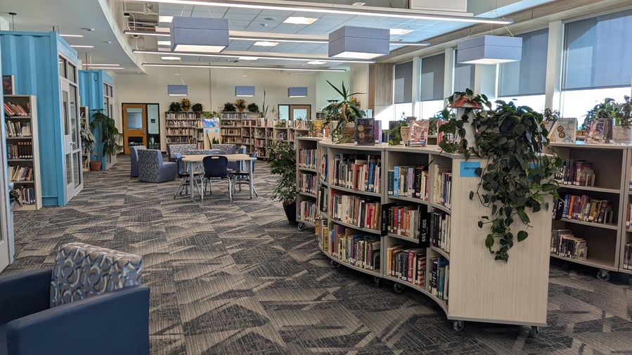 Weld 6 Greeley West High Library